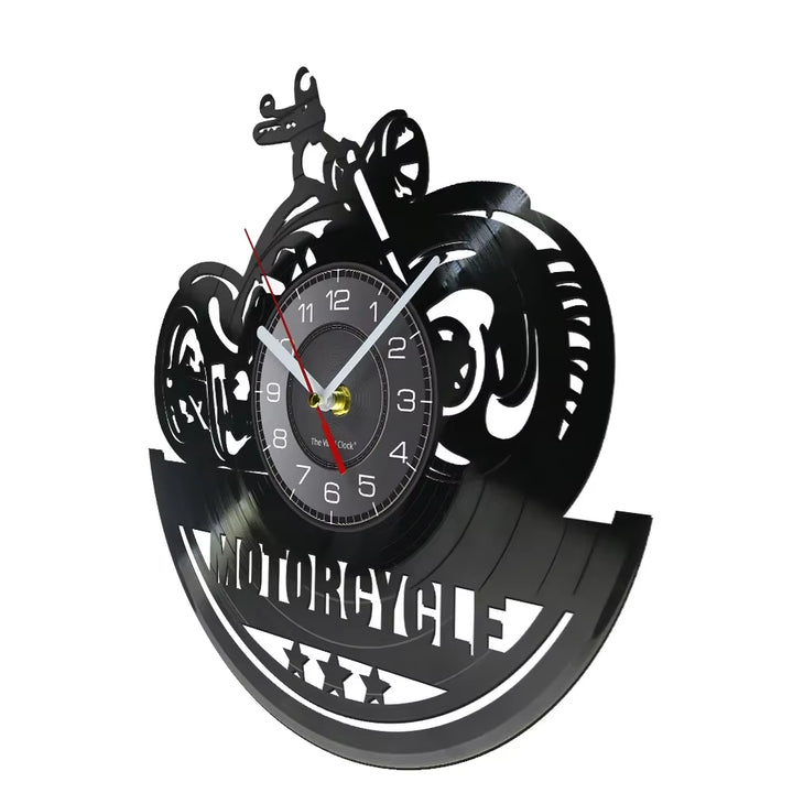 Orologio Moto in Disco Vinile
