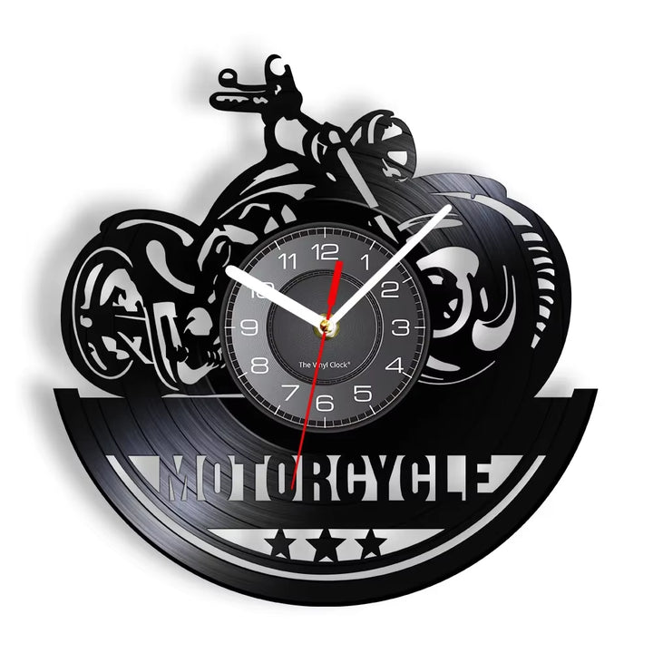 Orologio Moto in Disco Vinile