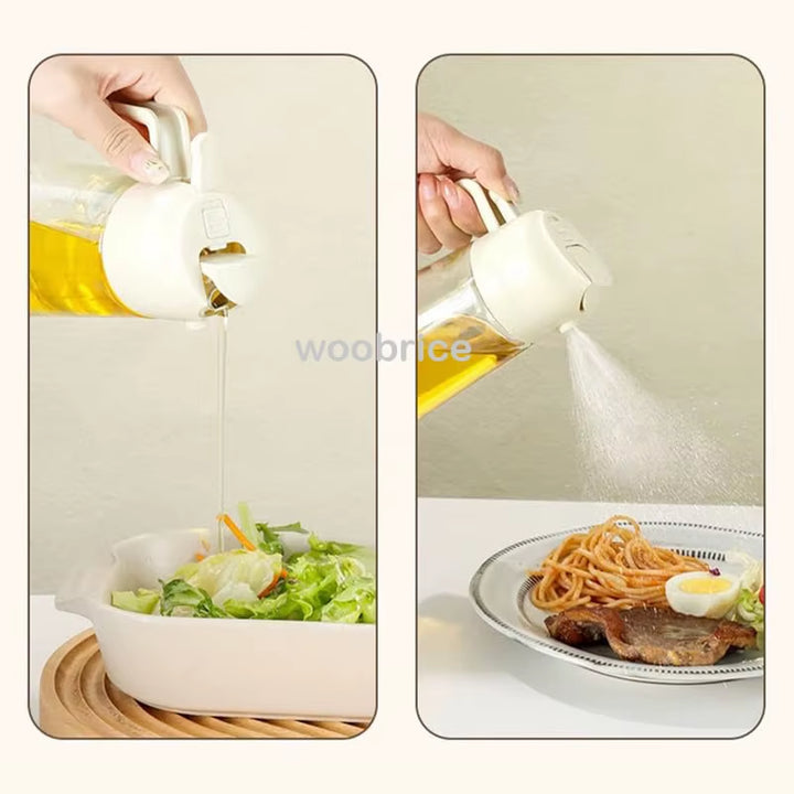 Dispensatore olio 2 in 1 