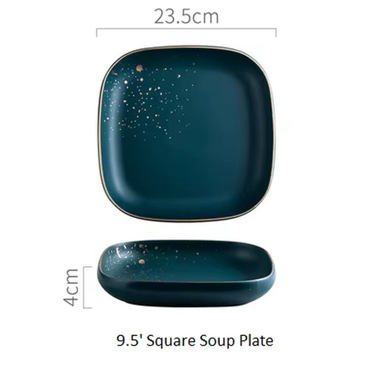 Set stoviglie verde nordico 