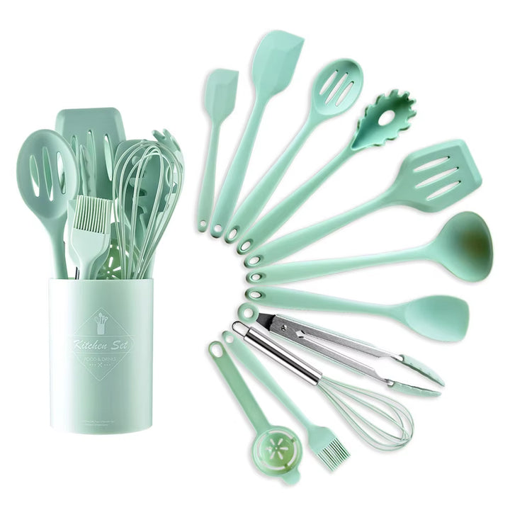 Set utensili completamente in silicone
