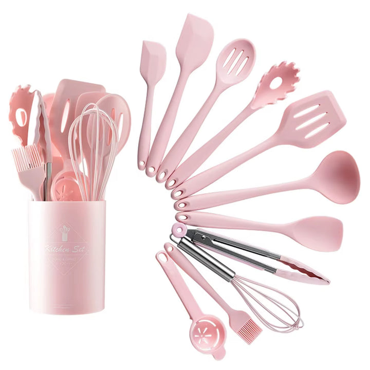 Set utensili completamente in silicone