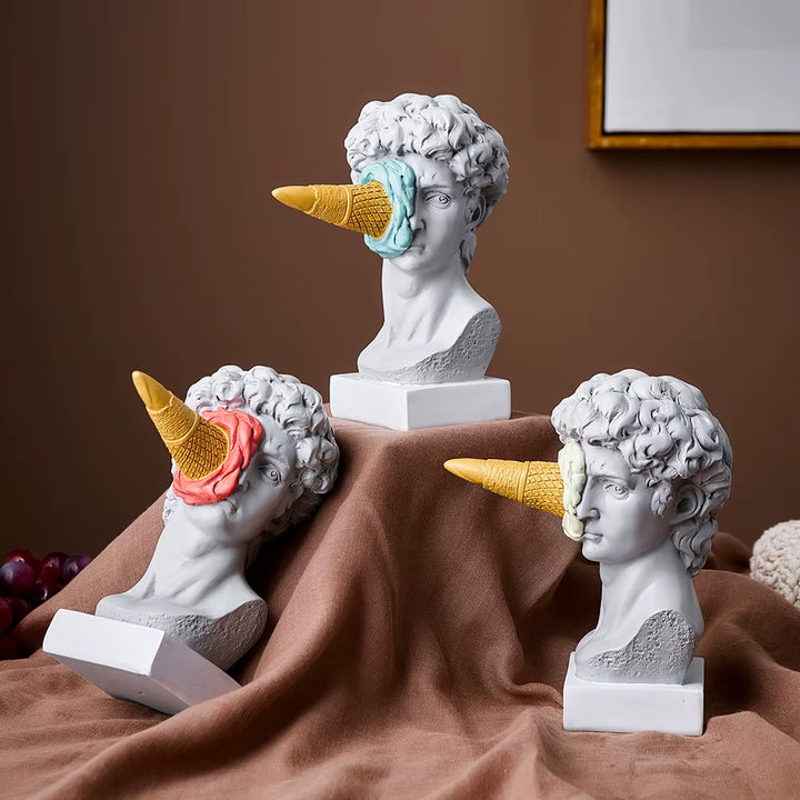 Scultura decorativa divertente