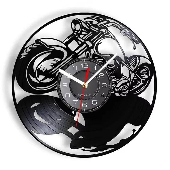 Orologio Moto in Disco Vinile