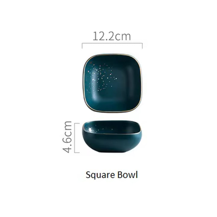 Set stoviglie verde nordico 