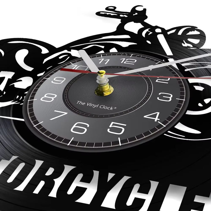 Orologio Moto in Disco Vinile
