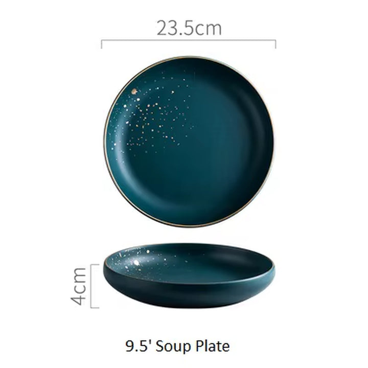 Set stoviglie verde nordico 