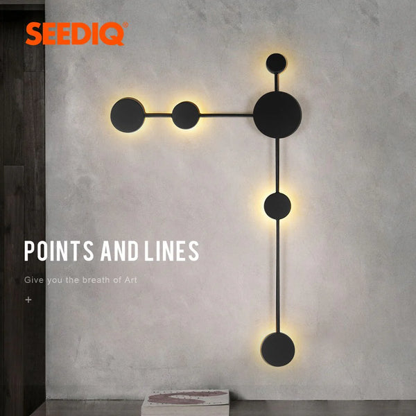 Elegant LED wall lighting