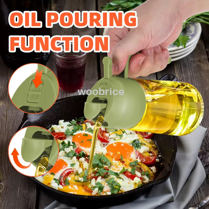 Dispensatore olio 2 in 1 