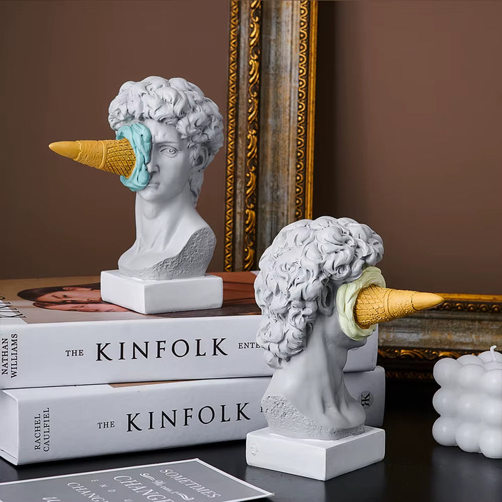 Scultura decorativa divertente