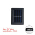 Lampada Solare LED da Parete per Esterno – Sensore Automatico, Impermeabile, Ideale per Giardino e Cortile