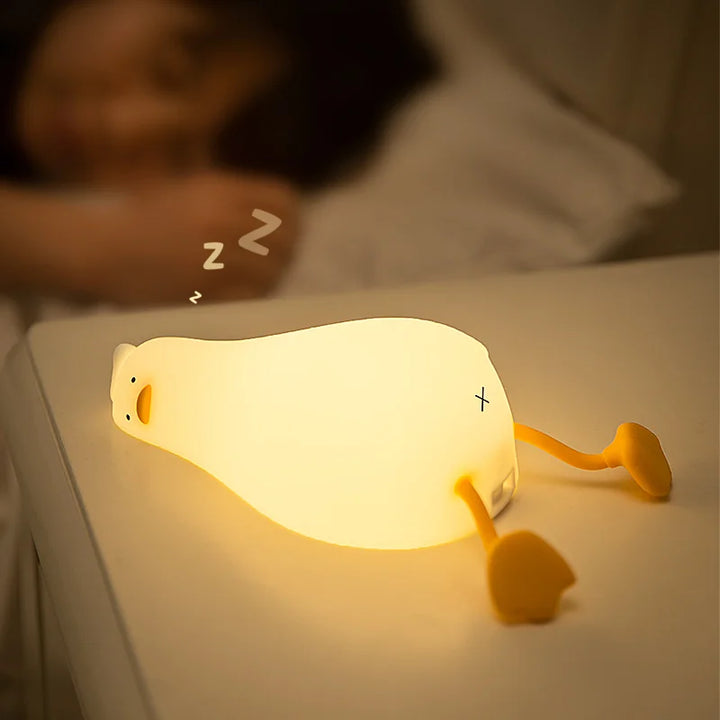 LazyDuck – Lampada Notturna Soft-Touch