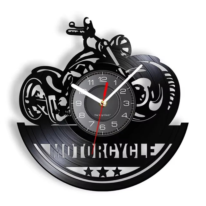 Orologio Moto in Disco Vinile