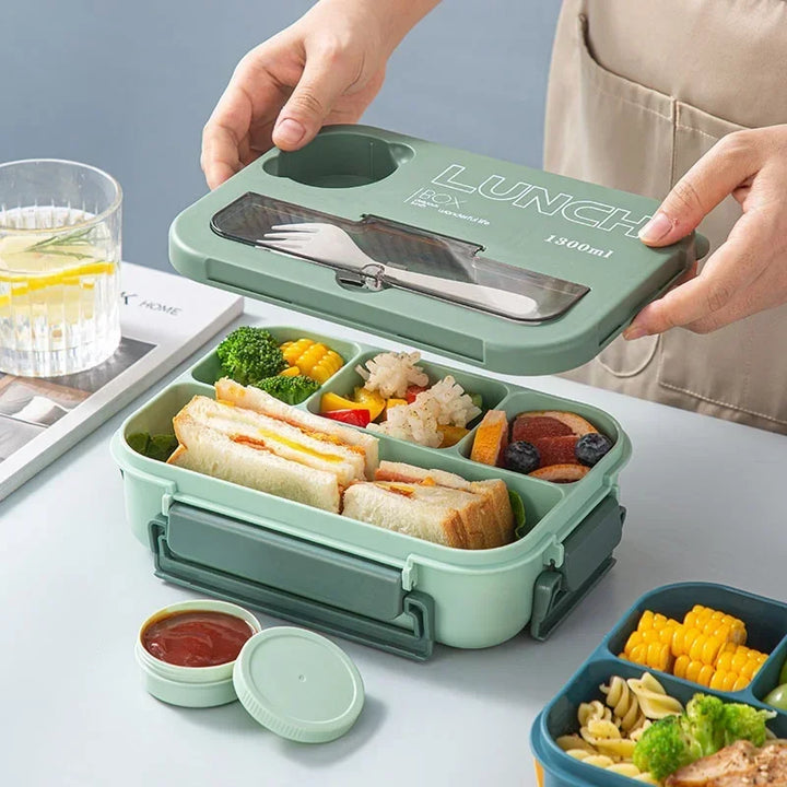 Contenitore per pasti con posate