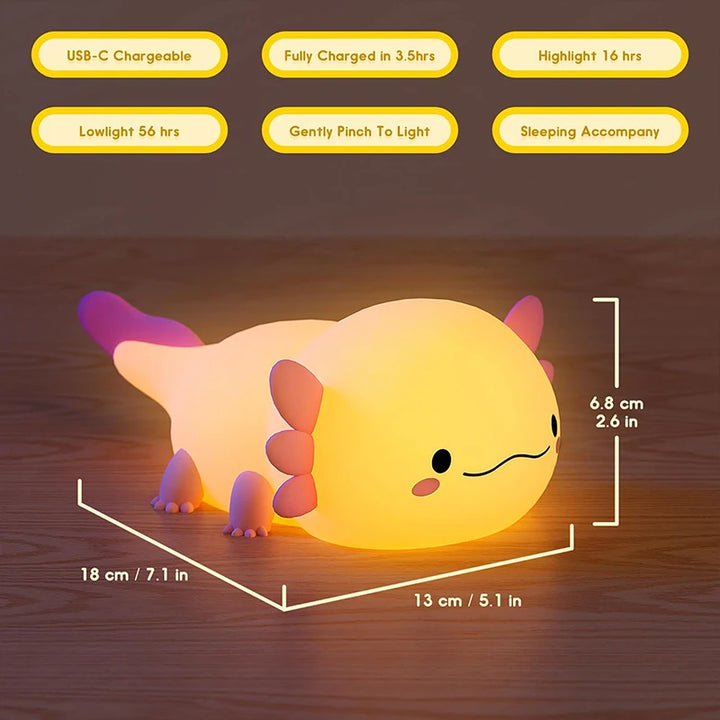 Axo-Light: La Lampada a Forma di Axolotl