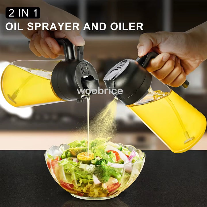 Dispensatore olio 2 in 1 
