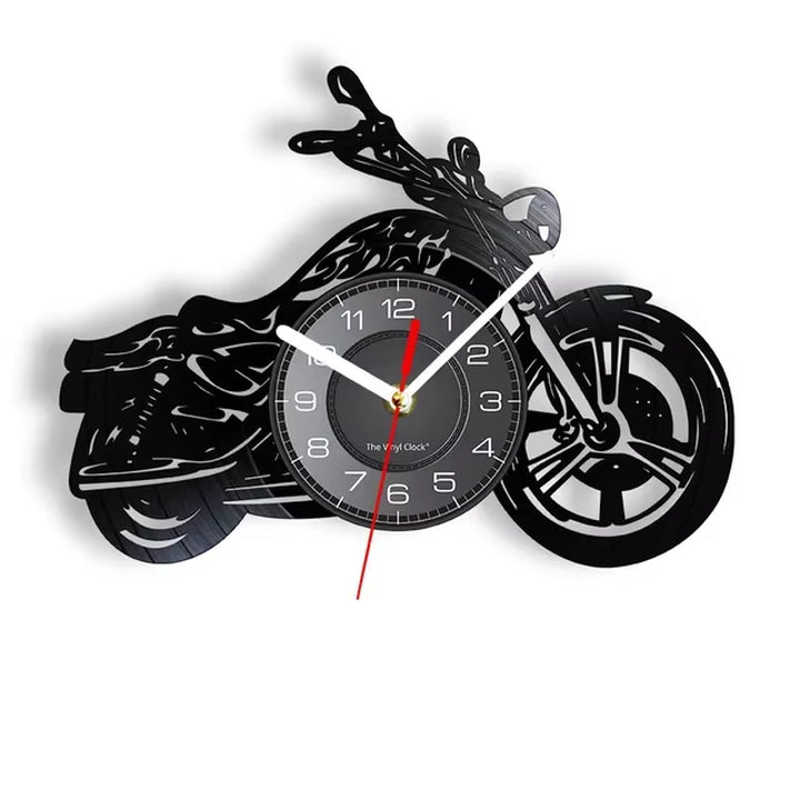 Orologio Moto in Disco Vinile
