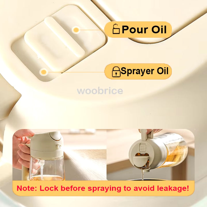 Dispensatore olio 2 in 1 