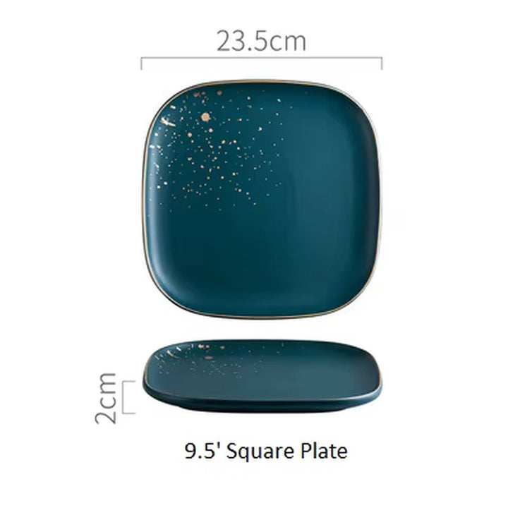 Set stoviglie verde nordico 