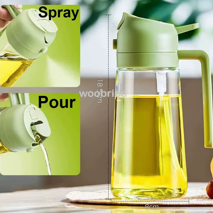 Dispensatore olio 2 in 1 