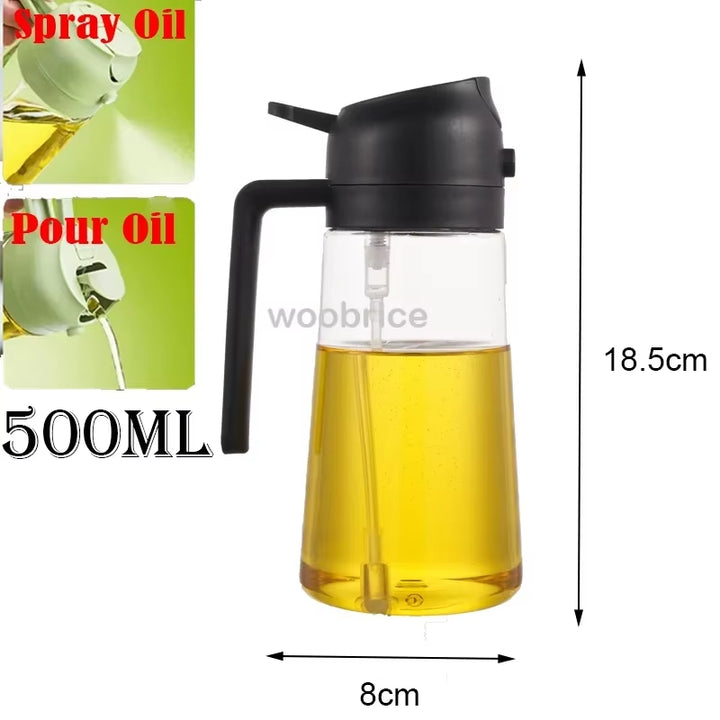 Dispensatore olio 2 in 1 